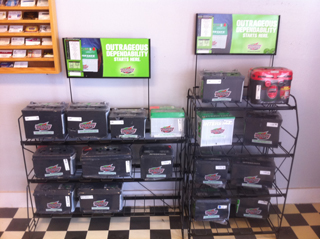 interstate battery stand